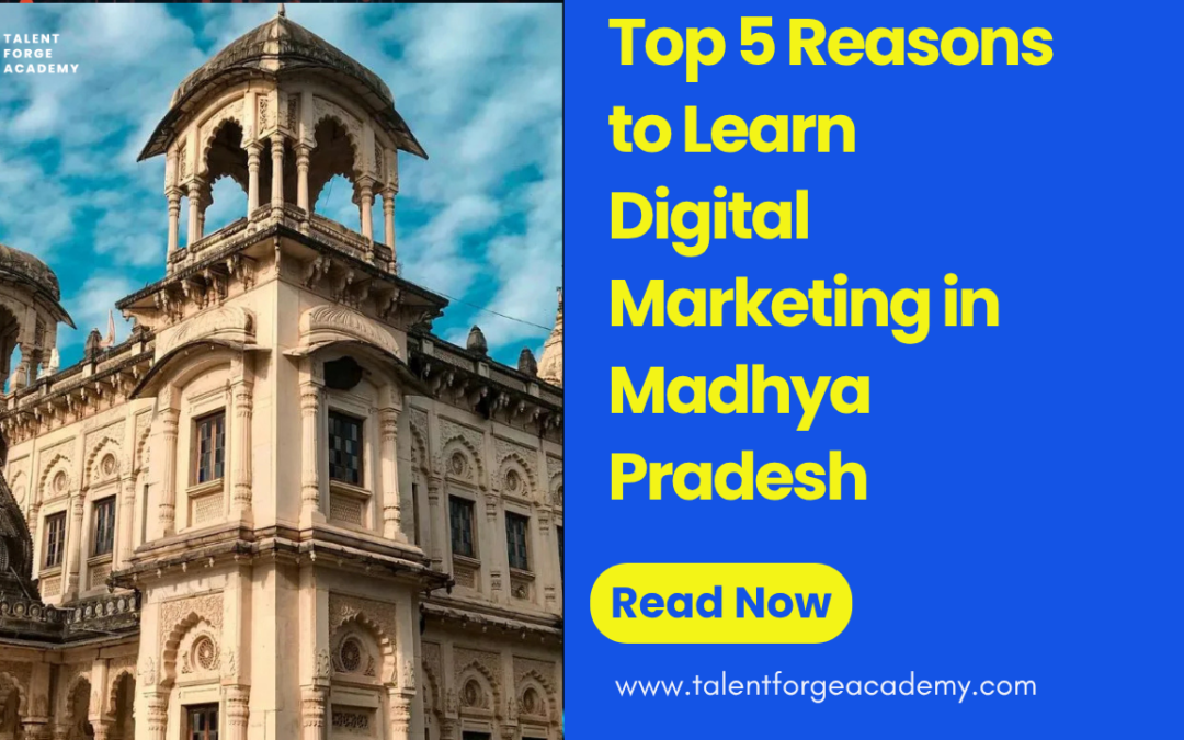 Top 5 Reasons to Learn Digital Marketing in Madhya Pradesh