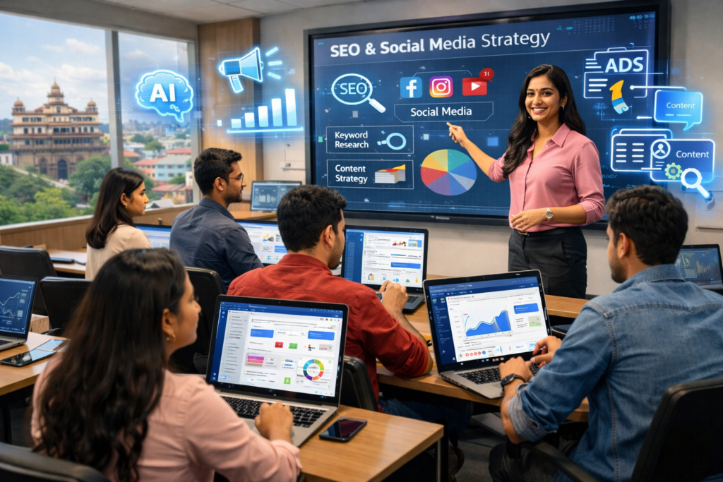 Why Digital Marketing Is The Best Career Choice In Indore (2026)